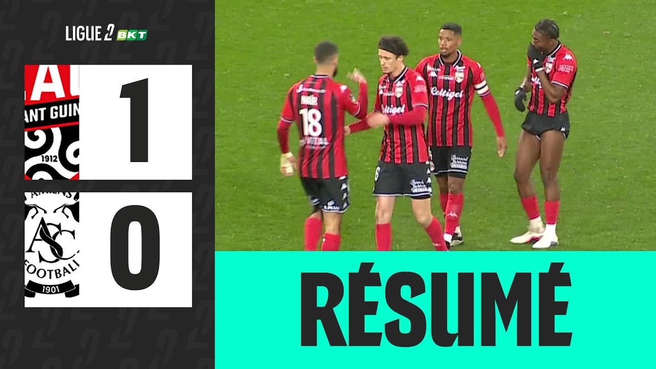 Guingamp vs Amiens SC Highlights