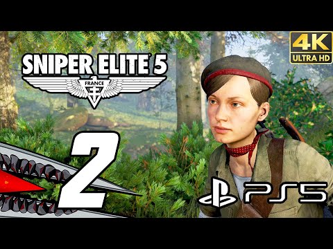 Sniper Elite 5 | Gameplay Playthrough Part 2 - Occupied Residence [PS5 4K]