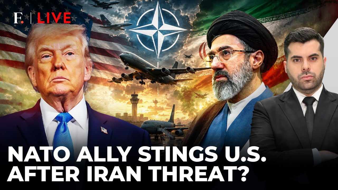 Iran Driving US-NATO Apart? American Aircraft 'Shooed Away' To 'Save' Air Base | Firstpost Live
