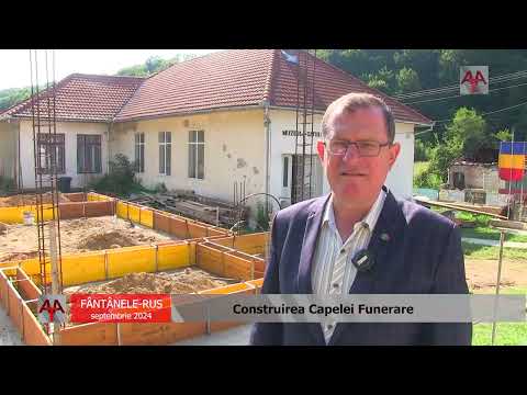 Fântânele-Rus - Construction of the Funeral Chapel