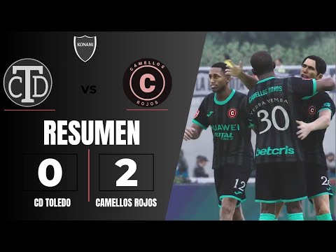 CD Toledo 0 - 2 Camellos Rojos - JORNADA 3 - CLAUSURA 2025-2026 - LIGA KONAMI. 