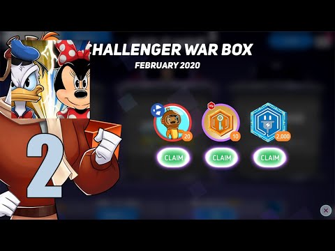 Disney Heroes Battle Mode | 100+ War Boxes Opening | Gameplay Walkthrough Part 2 (iOS, Android)