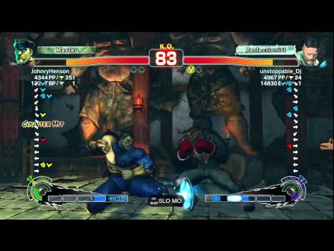 JohnryHenson [M. Bison] vs. unstoppable_Dj [Dudley] | SSF4 Arcade Edition