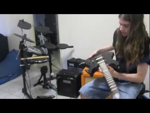 Orange Tiny Terror quick test/review contra tuning (octave below standard)