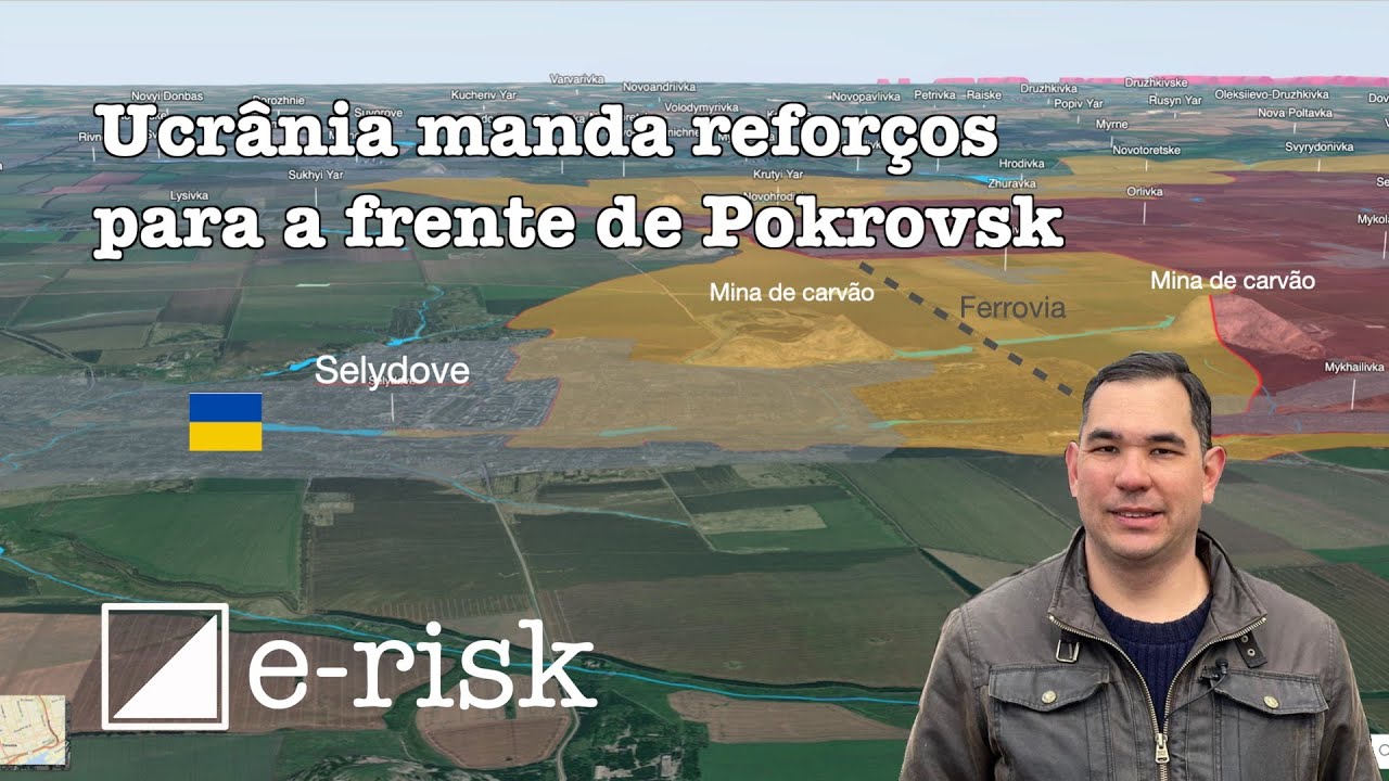 Ucrânia manda reforços para a frente de Pokrovsk