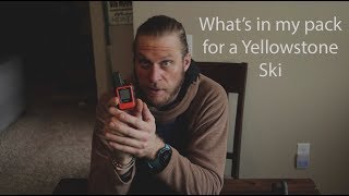 What's in my Pack for a Yellowstone Ski