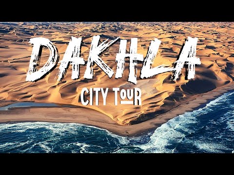 Dakhla Sahara Tour l Kitesurfing in Morocco and African Kiteboarding in  4K Drone Travel Video 🛶🏄