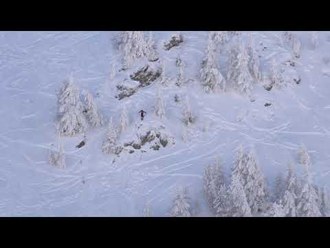 Winning Run Max Palm (SWE) Ski Men U-16 - Verbier Freeride Week Juniors 2* by Dynastar