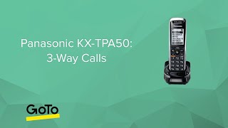 Panasonic KX-TPA50: 3-Way Calls