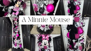 MINNIE MOUSE CHRISTMAS TREE/DECORATE WITH ME #christmas #decoratewithme