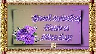 Good Morning wishes animated ecard greetings whatsapp video with motivational inspirational quotes