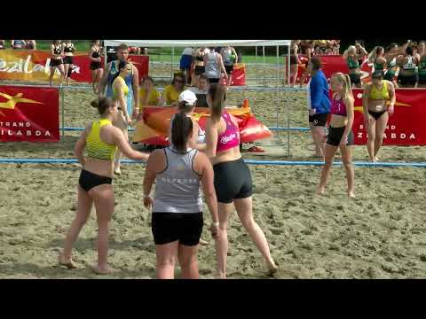 Glass Stúdió Nyúlon Túl - KRE SC - Strandépítők Girls (2-0) | Magyar Kupa 2023 | MKSZ