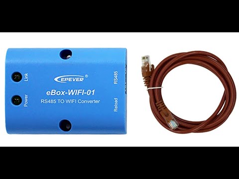 EPEVER eBOX WiFi 01 RS485 to WiFi Adapter for MPPT Solar Charge Controller Communication - Overview