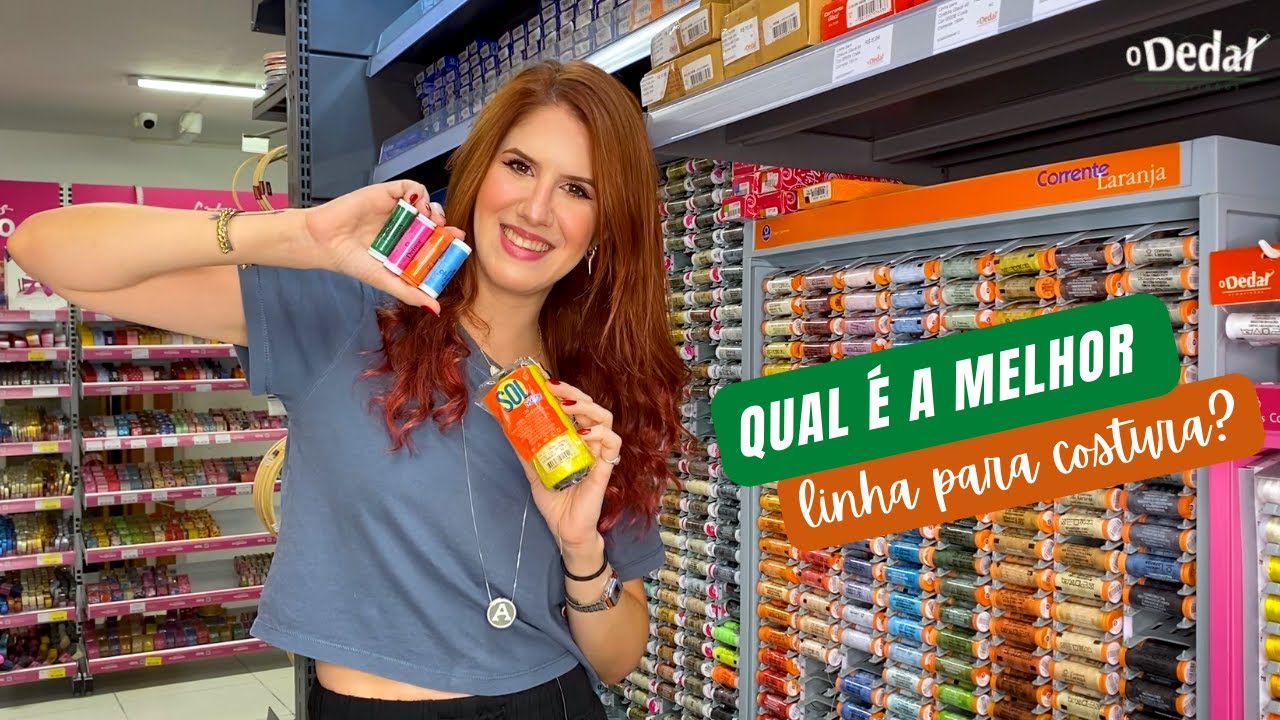 QUAL É A MELHOR LINHA PARA COSTURA