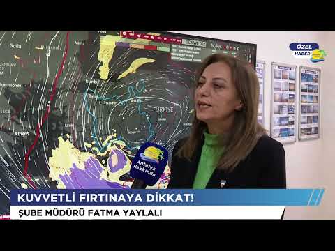 Meteoroloji açıkladı: "Rüzgarın sürati saatte 60 kilometreyi bulacak"