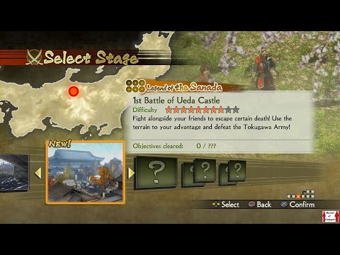 Samurai Warriors 4 Campaign Walkthrough (PS4) Legend of the Sanada Part 3 - 1st Battle of Ueda