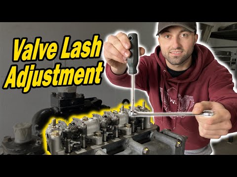 Adjust Valve Lash (Diesel Engine - Solid Valve Lifters)
