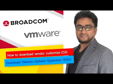 How to download vendor-customize ESXi | VMware vSphere Hypervisor (ESXi) by Broadcom