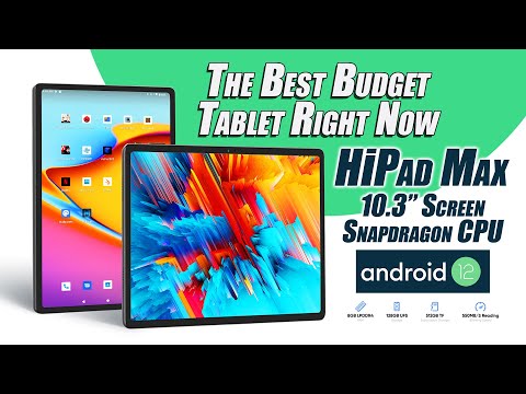The New CHUWI HiPad Max Is One Of The Best Budget Tablets Right Now! First Look
