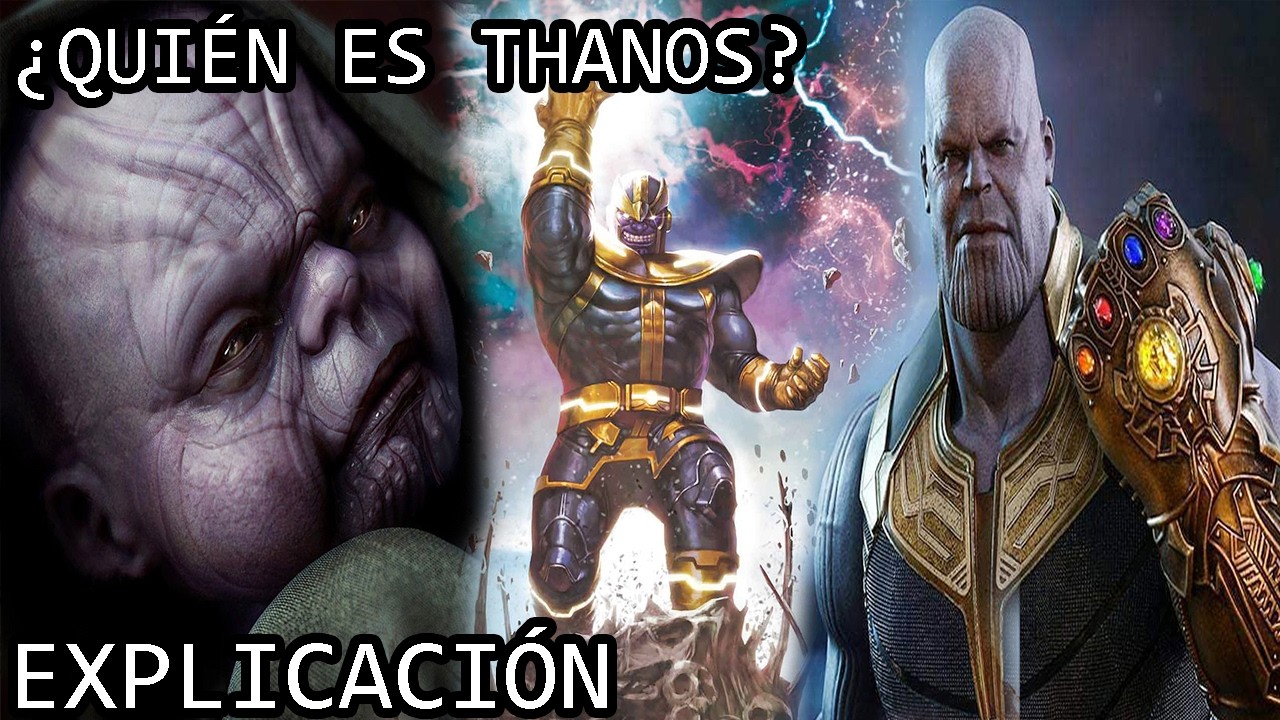 ¿Quién es Thanos? | El Siniestro Origen del Titan Loco de los Comics de Marvel y el UCM Explicado