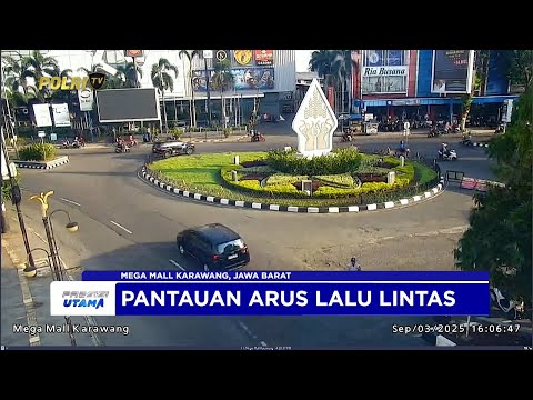 NTMC POLRI - PANTAUAN ARUS LALU LINTAS SORE 03/09/2025