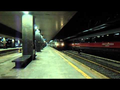 E656.046 in partenza con l' ICN 1959 Roma Termini - Siracusa/Palermo Centrale