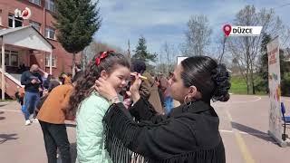 23 Nisan Coşkusu Köy Okuluna Taşındı