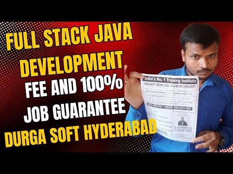 Durga Software Solutions Java Full Stack Java Fees Durga Soft Placement Durgasoft Java Fees