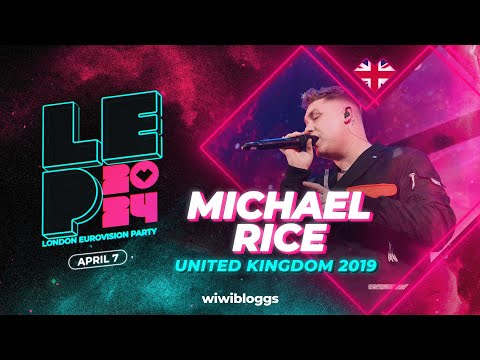 🇬🇧 Michael Rice "Bigger Than Us" (United Kingdom 2019) - LIVE @ London Eurovision Party 2024