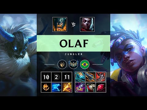 Olaf Jungle vs Ekko - BR Challenger Patch 25.15