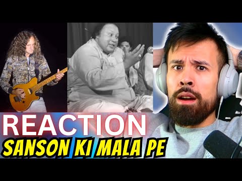 Legendary Pakistani Singer goes Metal Sanson Ki Mala Pe REACTION