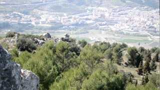 preview picture of video 'Vista Desde El Monte Hacho Loja (Granada) 28032012'