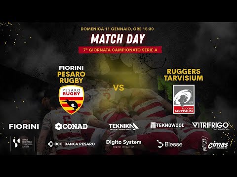 FIORINI PESARO RUGBY - RUGGERS TARVISIUM / 7° giornata 11 gennaio 2026