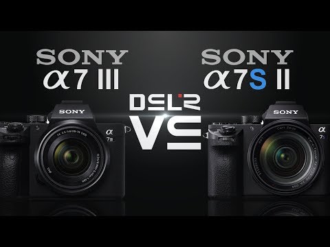 Sony alpha a7 III vs Sony alpha a7S II