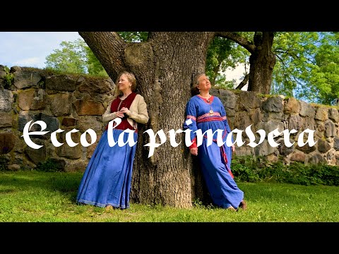 "Ecco la primavera" by Francesco Landini - DUO MEDIEVAL: Anneliina Rif & Uli Kontu-Korhonen
