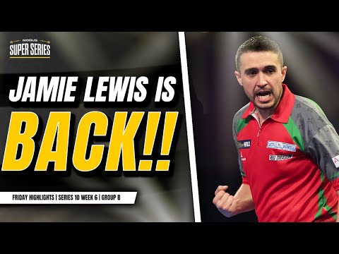CAN JAMIE LEWIS BOUNCE BACK!👀 | Darts Highlights | Week 6 Group B Session 2