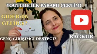 BAŞARDIM! YouTube’dan İlk Paramı Çektim | Ne Kadar Kazandım? 