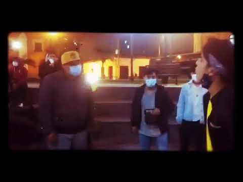 Freestyle plaza Italia Lima peru edidi vs maluma