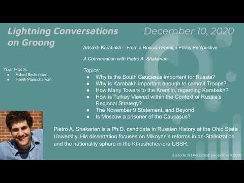 Artsakh-Karabakh – From a Russian Foreign Policy Perspective (Ep . 31)