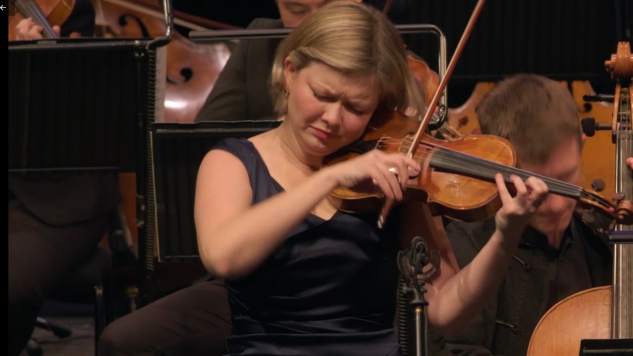 Beethoven's Fidelio Suite and Brahms' Violin Concerto conducted by Sir Mark Elder, now available to watch on OAE Player.