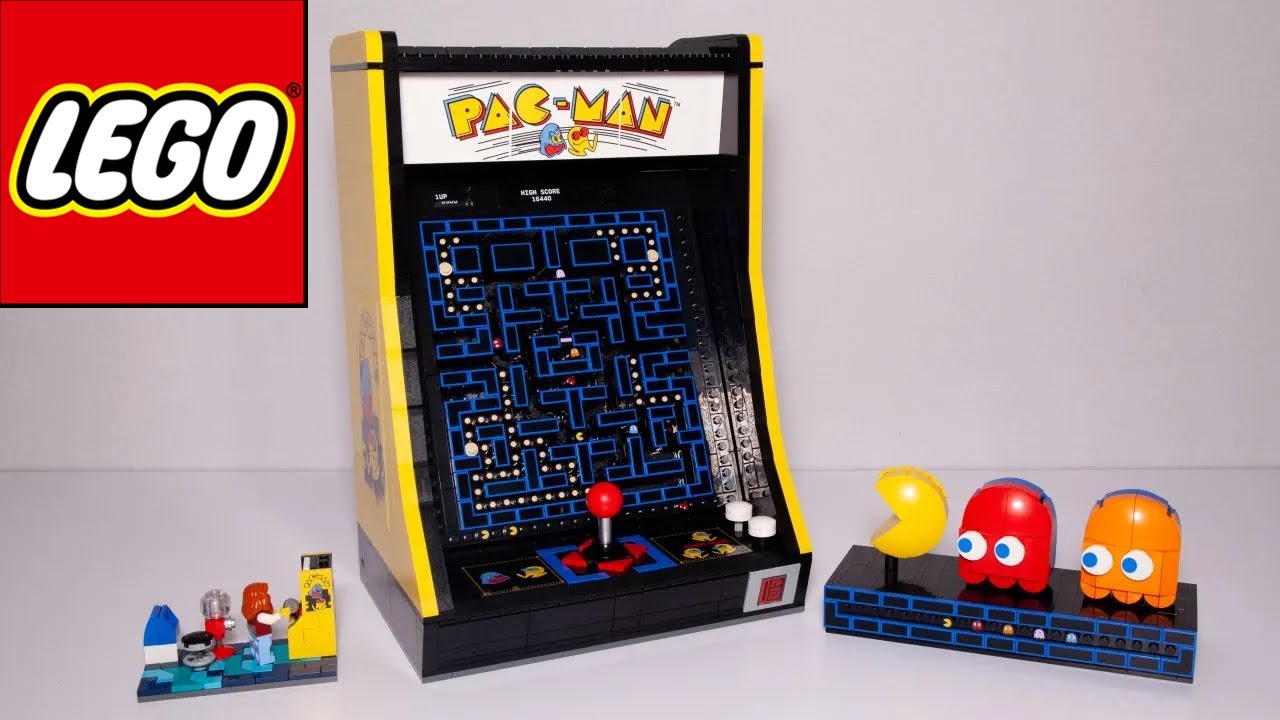 Lego Icons 10323 PAC-MAN Arcade with Power Functions Speed Build