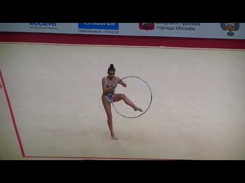 Iampolskaia Elizaveta (MDA) hoop Moscow YOG Qualification 2018