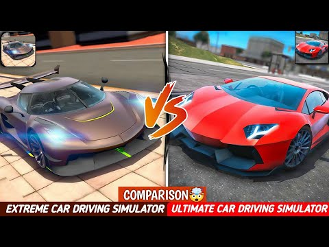 Extreme Car Driving Simulator Vs Ultimate Car Driving Simulator | Comparison 2025