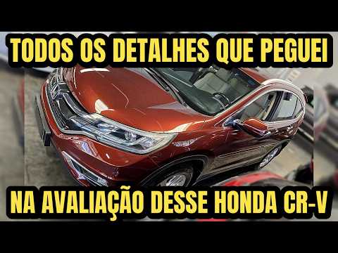 Honda CR-V 2015, no serviço de avaliação avulsa // Caçador de Carros