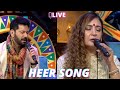 HEER Jaspinder Narula Jasbir Jassi Beautiful Song Live Performance At Kapil Sharma Show