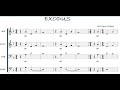 EXODUS   ALL (SATB)