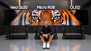 ACABOU a confusão! OLED, Neo QLED ou Micro RGB?