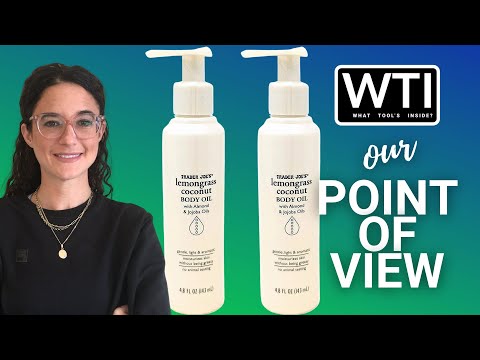 Trader Joe's Lemongrass Body Oil - WTI product video review