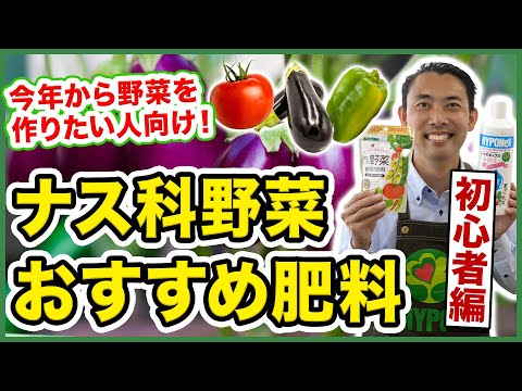 園芸 ほろ苦いナス科