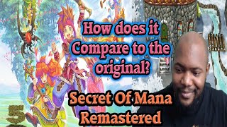Secret of Mana Remake Gameplay Walkthrough Part 5 - No Commentary